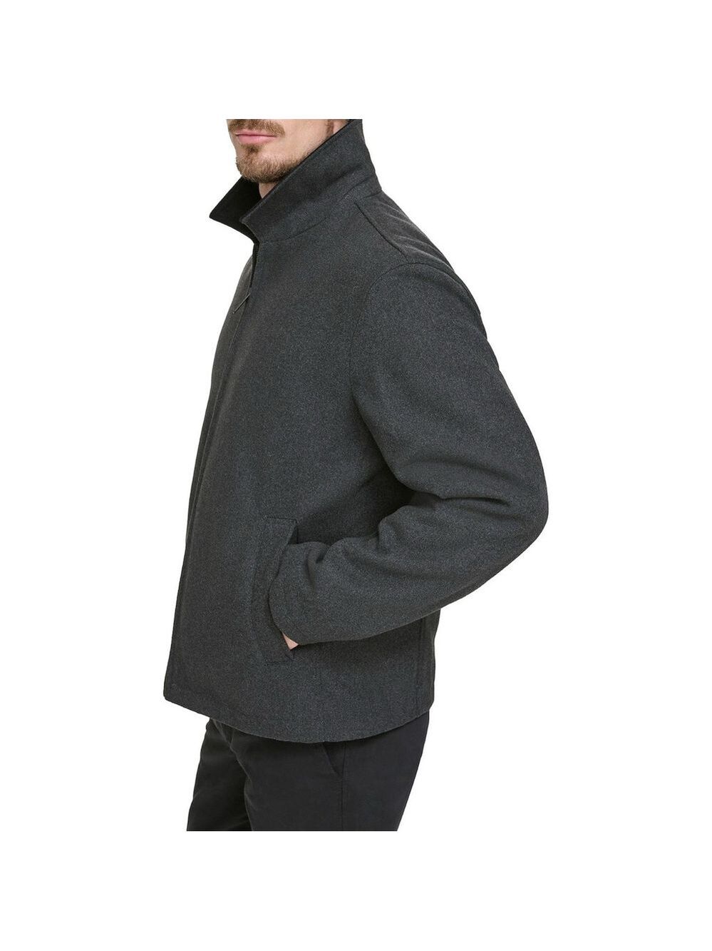 Men's Dockers Wool Blend Short Cord Collar Jacket - S - Picture 4 of 10